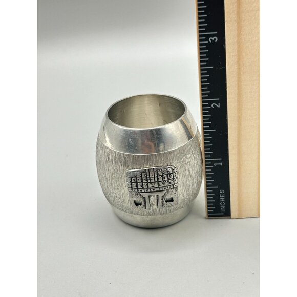 Vintage Carsu Bolivia Cocktail Picks Set with Barrel Holder 6 Picks Reusable - Picture 7 of 8